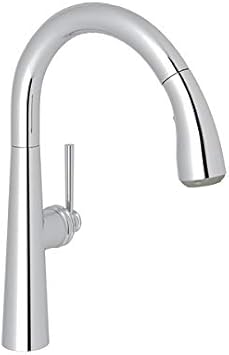 Rohl Single Hole Modern Lux Side Lever Pulldown Kitchen Faucet With Metal Lever In Stainless Steel Amazon Com