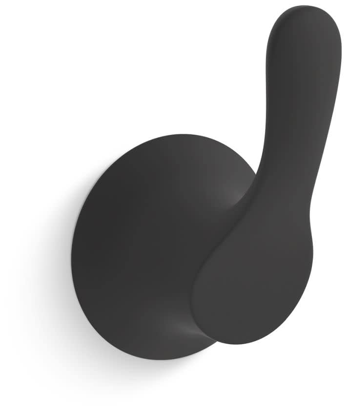 Kohler 27395-BL SIMPLICE Single Robe Hook, Matte