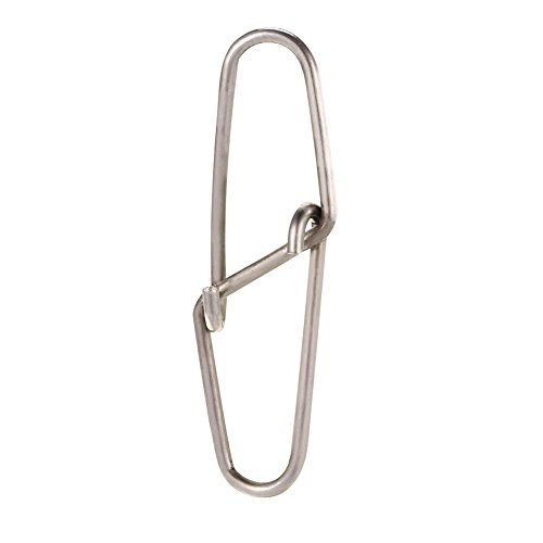 Zetiling Angeln Duo-Lock Karabinerhaken Karabinerhaken, 100 STÜCKE Edelstahl Angeln Kugellager Wirbel mit Duo Lock… – Bild 7