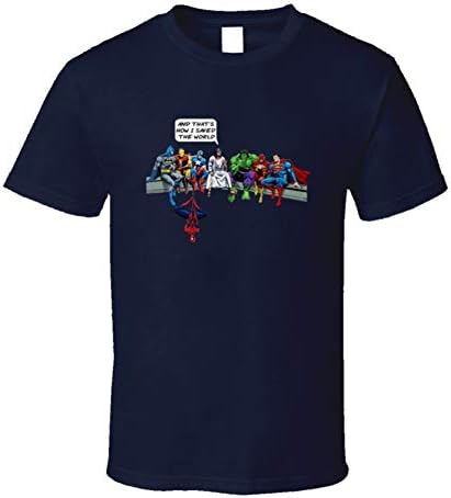 Jesus and Superheroes DC That's How I Saved The World Christian Funny T Shirt