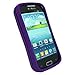 SAMSUNG GALAXY S RELAY 4G SNAP-ON GEL WITH PATTERN, PURPLE