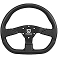 Pro Armor 13.75 "D" Shape Steering Wheel - Black, (A19UZ283BL)