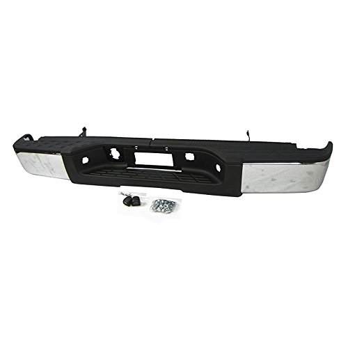 MBI AUTO Steel Chrome, Complete Rear Bumper for 2007 2008 2009 2010