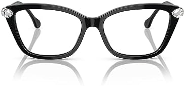 Amazon.com: Swarovski SK2022 Prescription Eyewear Frames, Black