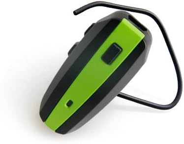 NoiseHush N500 Wireless Bluetooth Headset for iPhone, Blackberry, HTC, Samsung, LG, Motorola, and Nokia - Black/Green