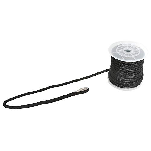 image for NovelBee 1/2 Inch X 100 Feet Double Braid Nylon Anchor Line with Stain