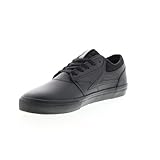Lakai Griffin Black/Black Leather 8.5 D