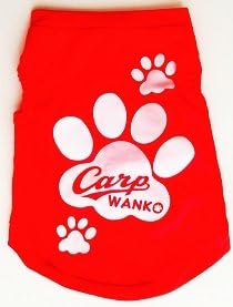 Amazon カープ ペットウェア 足跡 S Xs 広島東洋カープオフィシャルグッズ 服 アクセサリー 通販