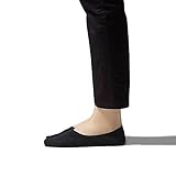 SHEEC - No-Show Hidden Socks for Women (Black/Large) - SoleHugger ACTIVE 2-Pair Pack