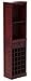 Coaster Home Furnishings Lambert Wine Cherry Traditional Classic Wall Bar Unit, Finished,20