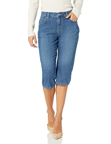 Petite Relaxed Fit Capri Jean 