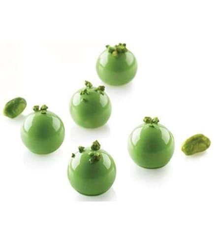 Silikomart Mini Gugelhopf Terracotta Mold - 10ml Each, Oven & Freezer Safe