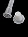 500ml Long Neck Lab Volumetric Measuring Flask Bottle w Plastic Cap