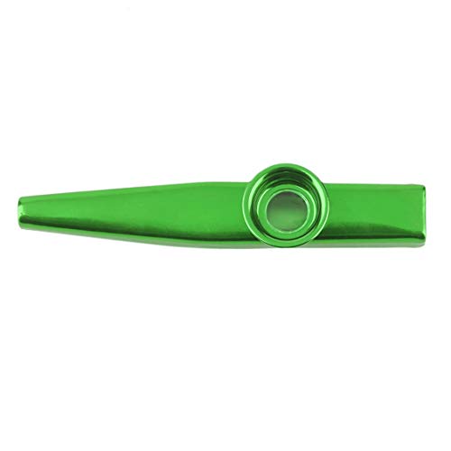 image for PGIGE Creative Metal Kazoo 4 Colors Flute Diaphragm Harmonica Gift for