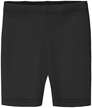 Elegance Girls' Basic Solid Soft Cotton Bike Short for Dance Gymnastics or Under Skirts