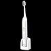Lansung sonic rechargeable electric toothbrush For Kids And Adult Dentists recommend 3 modes vibration sound small with 4 replacement head 1charging base and 1 suitcase (blue)