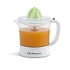 Orbegozo EP 2210 Electric Orange Juicer, Removable 1-Litre Container, Pulp Control, 2 Cones for Fruits of Different Sizes, Bidirectional Rotation