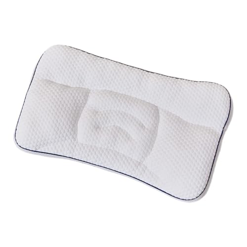 Kids Pillow – TPE Fabric Shoulder Support | Orthopedic Cervical Spine Correction Pillows For Side Sleepers | Breathable Bedding For Boys Girls Homes Apartments Daycare Travel Cars Airplanes