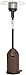 Amazon Basics 46,000 BTU Outdoor Propane Patio Heater with Wheels, Commercial & Residential, Brown Wicker