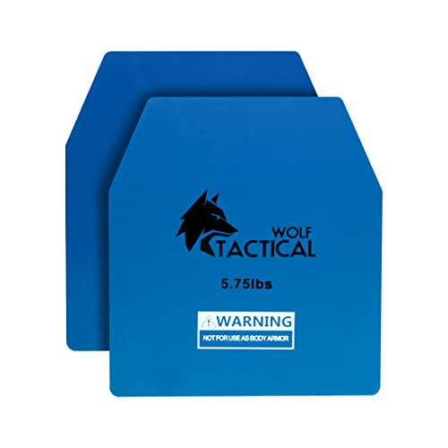 WOLF TACTICAL Weight Vest Plates 5.75/8.75/14.5/19.75LB Pairs WODs