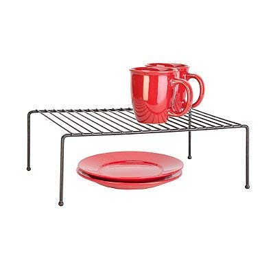 Grayline Large Helper Shelf in Black