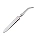 Iumer Hongxin Bent Cross Lock Tweezer Self Close Holding Tweezer DIY Jewelry Hobby Craft Tool