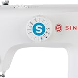 Singer M2105 Sewing Machine White 8 Stitches Full Metal Frame Portable view 3