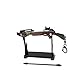Firesofheaven Metal Mini Crossbow Keychain Slingshot Desktop Model Jewelry