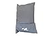 MyPillow Roll N Go Travel Pillow Rolls Into It's Own Pillow Case, Included, Gray, Size 12