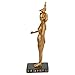 Design Toscano Serqet Scorpion Goddess of the Egyptian Realm Figurine Statue, 8 Inch, Polyresin, Black and Gold