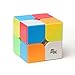 D-FantiX YJ MGC 2x2 Speed Cube Stickerless YJ MGC Magnetic 2x2x2 Puzzle Cube Toy