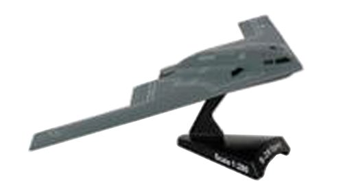 Daron B-2 Spirit Stealth Bomber Die-Cast Model – 1:280 Scale Long-Range Strategic Aircraft Replica with Display Stand, Highly Detailed, 3” Length x 7.4” Wingspan, Adult Collectible Ages 14+
