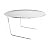 Pizzacraft PC0404 8" x 8" Wire Pizza Stand with 16' Round Aluminum Pan Set