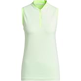 adidas Women's Ultimate365 Tour Primeknit Sleeveless Polo Shirt