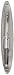 Pentel Sharp Kerry Mechanical Pencil, 0.5mm, Metallic Grey Barrel, 1 pack (P1035N)