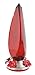 Stokes Select Ruby Prism Hummingbird Feeder with Four Feeding Ports, 24 oz Nectar Capacity
