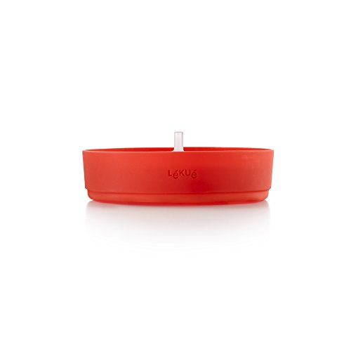 Lekue 0200227R10M050 Microwave Popcorn Popper, XX-Large, Red