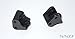 SSD RC Aluminum Link Mounts for SCX10 II (Black)