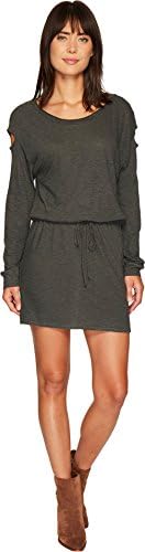 Lanston Women's Drop Shoulder Cut Out Mini Dress Sycamore Small