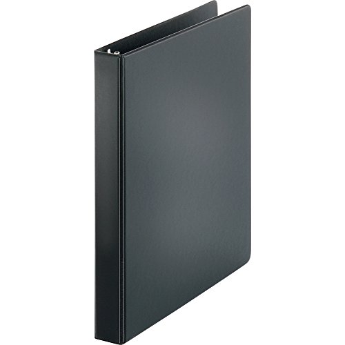 3-Ring Binder, 1 Inch - With Big Tab Insertable Extra Wide Dividers 8 Multicolor Tabs - With 200 White Hole Reinforcements, Hole Reinforcers for 3 Ring Binders - Value Set (Black Ring Binder)