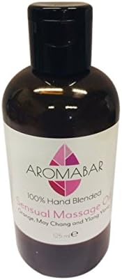 Orange & Ylang Ylang Sensual Massage Oil 125ml, 125 ml (Pack of 1)