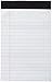 School Smart Junior Legal Pad, 5 x 8 Inches, 50 Sheets Each, White, Pack of 12 - 027445
