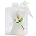 AiXiAng 24 Pack Wedding Favors Lily Style Candle Favors Gift Boxed with Thanks Cards for Bridal Shower Gifts or Baby Shower Favors Decorations