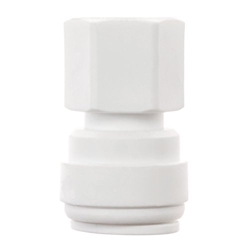 Avanti Membrane Technology Drinking Water Faucet Connector - 3/8" tube OD x 7/16"-24 UNS, quick-connect fitting & thread - QF-FF06 - Thumbnail 2