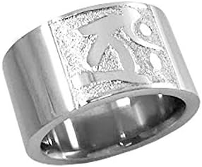プラチナリング 平打 梵字彫金44ｇ 十二支守り本尊文字 オーダー指輪 メンズ 28号 Innhs Edu