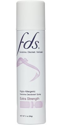 FDS Hypoallergenic Intimate Deodorant Spray, Extra Strength 2 Ounce (2-Pack)