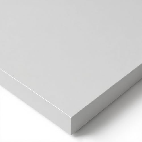 POKAR Tischplatte 175x80 cm | Schreibtischplatte 25 mm Stärke | Ideal für höhenverstellbare Schreibtische und Esstisch | Robuste und Langlebige | Made