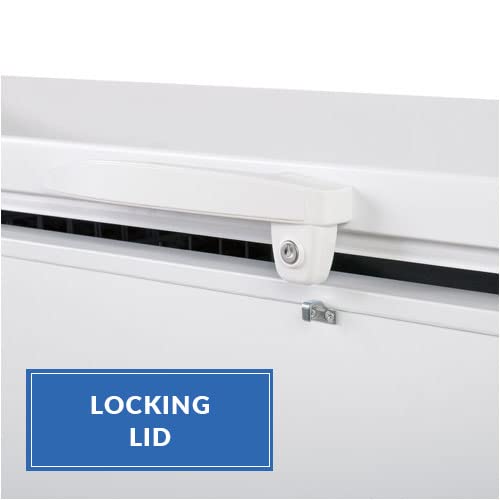 Kratos Refrigeration 69K751HC Solid Top Chest Freezer, 30.0 Cu. Ft