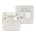 iPhone Earbuds Headphones Earpods w/Volume Buttons and Microphone w/Lightning Connector & 3.5mm Adapter (Bulk Packaging) (Renewed)