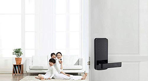 COOLOUS Smart Lock Bluetooth Keyless Touchscreen Digital Door Lock Smart Deadbolt Fully Automatic (with Handle)